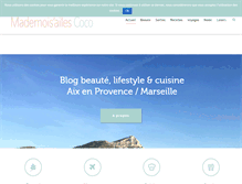 Tablet Screenshot of mademoisailescoco.fr